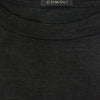 COMOLI コモリ 19SS P01-05007 日本製 ウール 天竺半袖 クルー ポケット 半袖 Tシャツ ブラック系 2【中古】