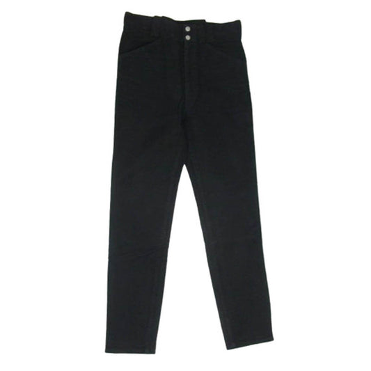 COMOLI コモリ 19AW Q03-03009 モールスキン ライダーパンツ ブラック系 1【中古】