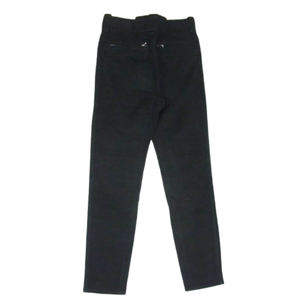 COMOLI コモリ 19AW Q03-03009 モールスキン ライダーパンツ ブラック系 1【中古】