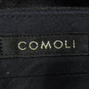 COMOLI コモリ 22SS R01-03001 SUMMER WOOL 2TUCK PT サマーウール2タックパンツ ブラック系 2【中古】