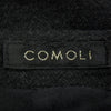 COMOLI コモリ T01-03003 ウールニー タック パンツ ブラック系 2【中古】