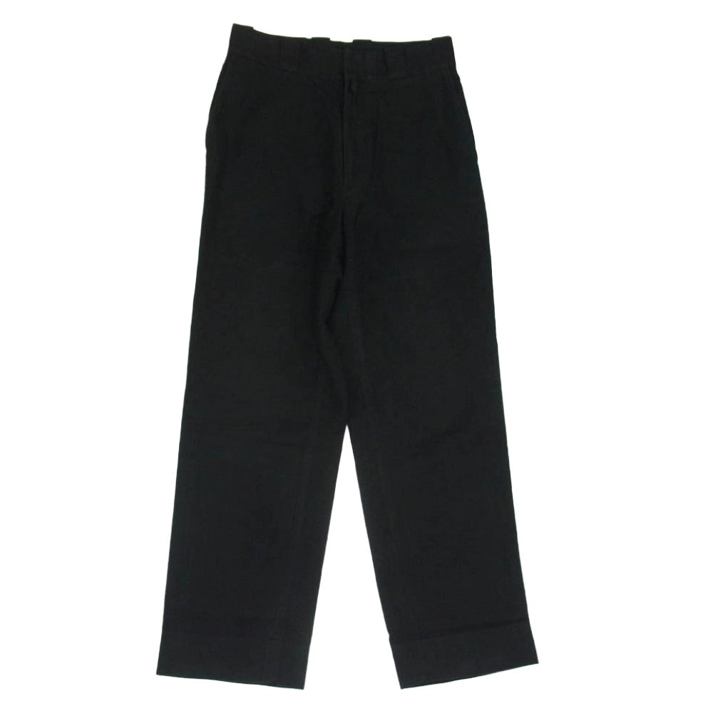 COMOLI コモリ 21AW U03-03004 モール スキン パンツ ブラック系 2  