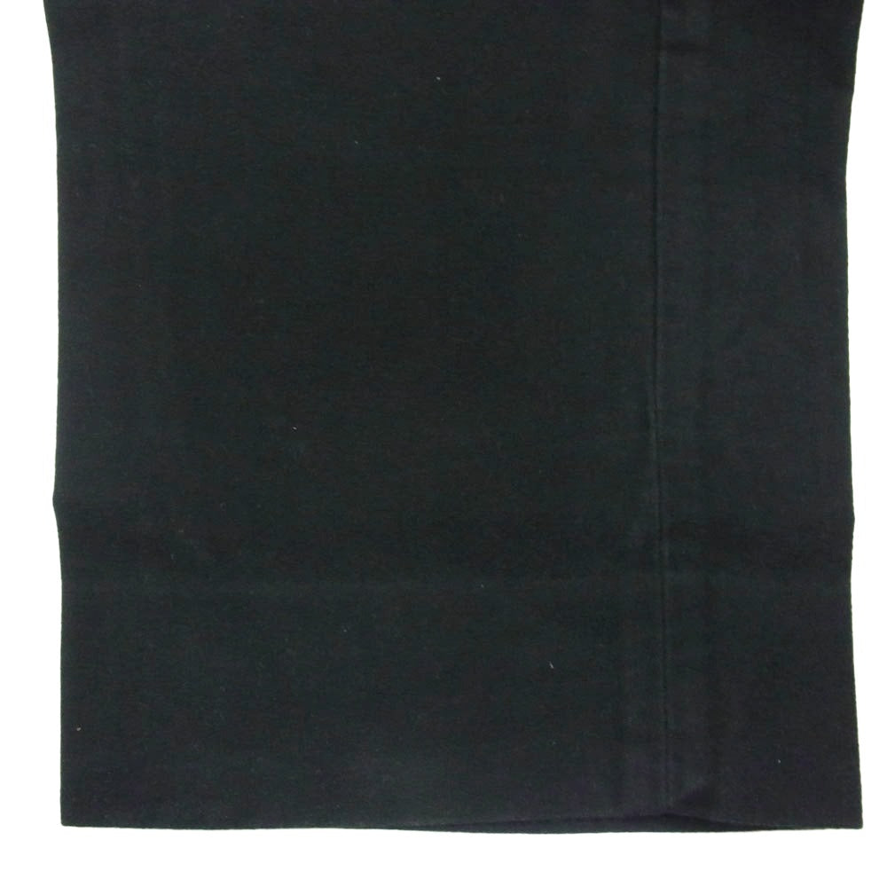 COMOLI コモリ 21AW U03-03004 モール スキン パンツ ブラック系 2【中古】
