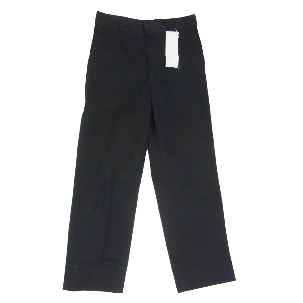 COMOLI コモリ 24SS Z01-03017 POST WORK TWILL PANTS ポスト ワークツイル パンツ ブラック系 2【中古】