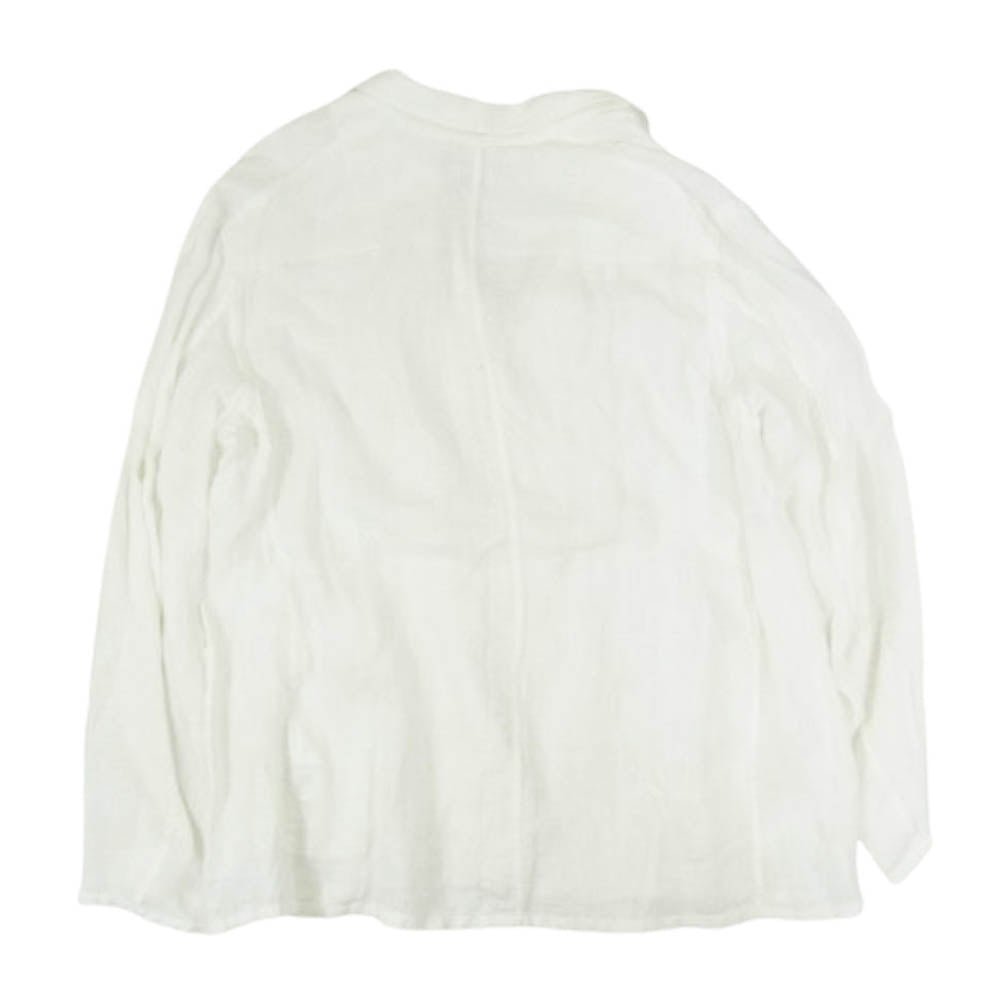 COMOLI コモリ 20SS R01-01001 × Salvatore Piccolo サルバトーレ ピッコロ リネン テーラード ジャケット ホワイト系 46【中古】