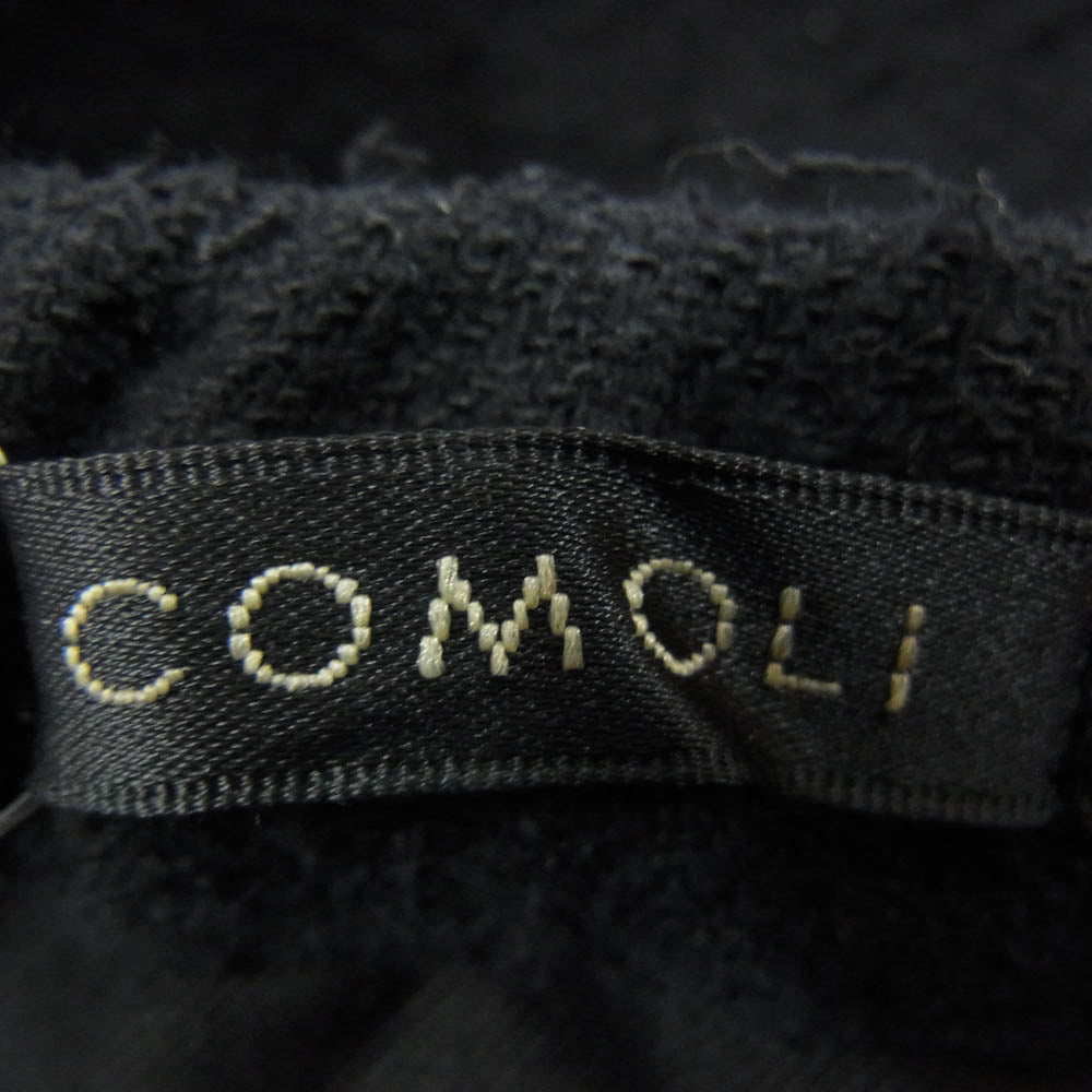 COMOLI コモリ 23SS X01-03024 シルクネップ ビエラ コンバーティブル パンツ ブラック系 1【中古】