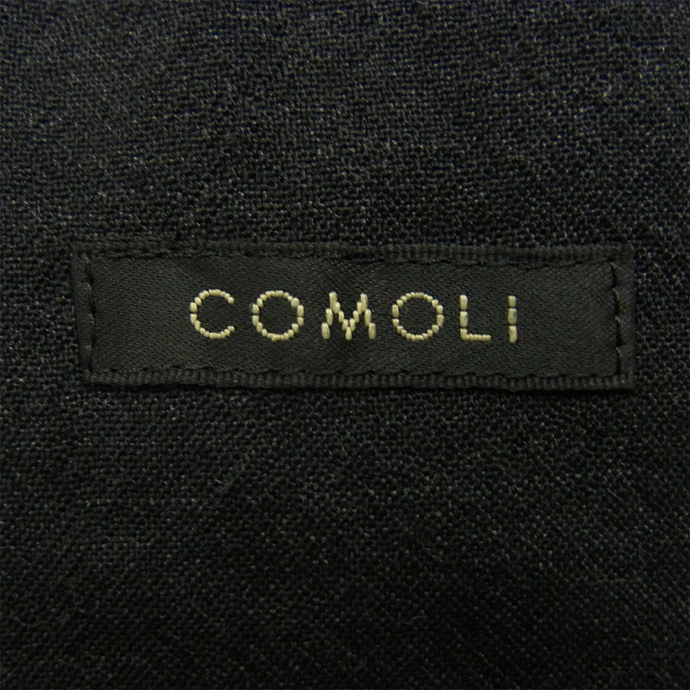 COMOLI コモリ 20SS R01-01012 2B ウール テーラード ジャケット ダークグレー系 2【中古】
