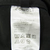 COMOLI コモリ 23AW Y03-03005 コットン 製品染め ドローストリングパンツ イージー ワイド パンツ ブラック系 1【中古】