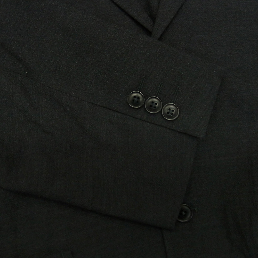 COMOLI コモリ 21SS T01-01001 ウール 2B テーラード ジャケット ダークグレー系 3【中古】