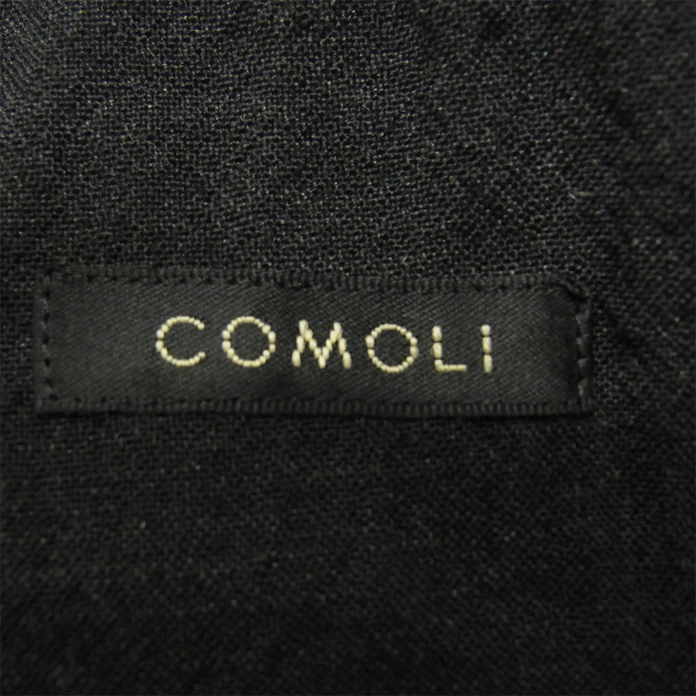 COMOLI コモリ 21SS T01-01001 ウール 2B テーラード ジャケット ダークグレー系 3【中古】