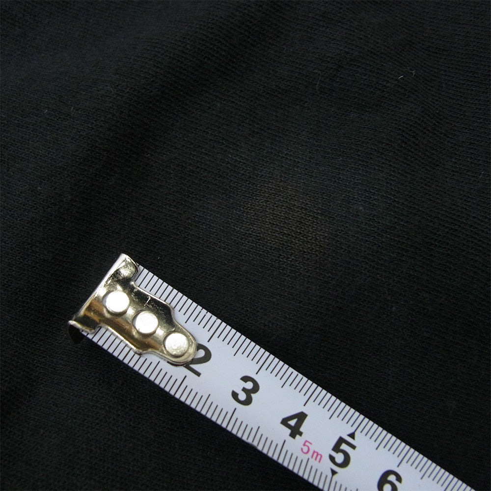 COMOLI コモリ 25SS B01-06002 コットン Vネック カーディガン ブラック系 3【中古】
