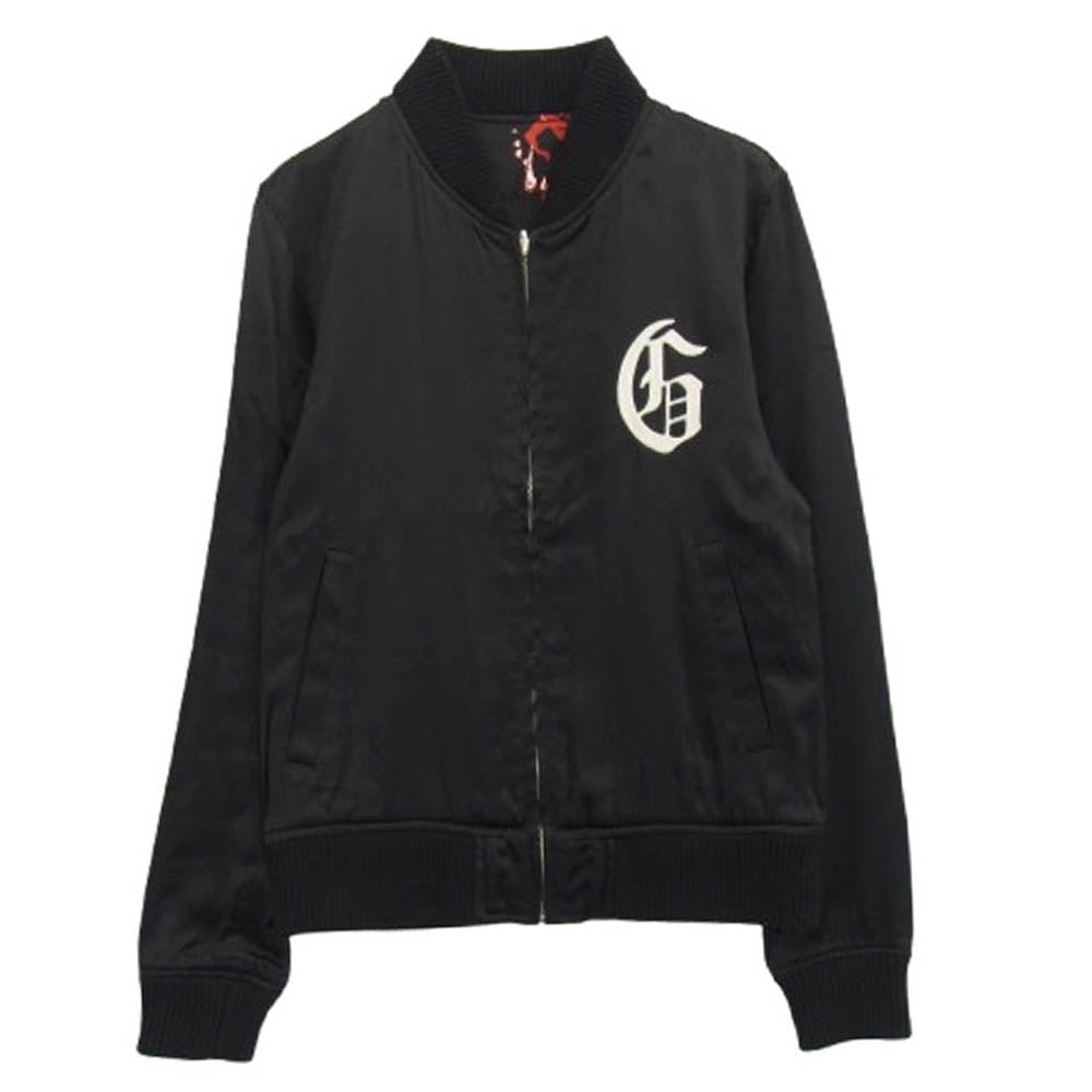 WACKO MARIA ワコマリア 13SS 13SS-SKA-05 PANTHER REVERSIBLE SKA JKT リバーシブルスカジャン ブラック系 S【中古】