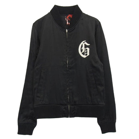 WACKO MARIA ワコマリア 13SS 13SS-SKA-05 PANTHER REVERSIBLE SKA JKT リバーシブルスカジャン ブラック系 S【中古】