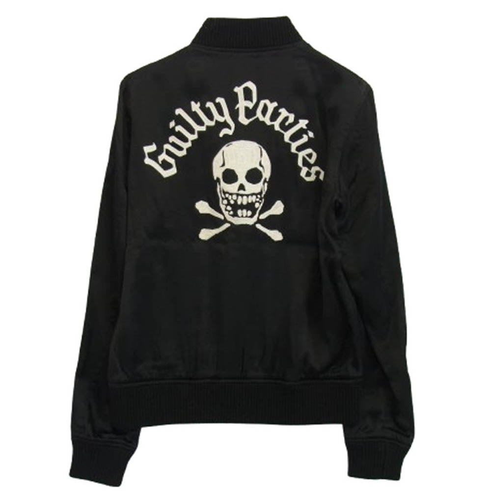 WACKO MARIA ワコマリア 13SS 13SS-SKA-05 PANTHER REVERSIBLE SKA JKT リバーシブルスカジャン ブラック系 S【中古】