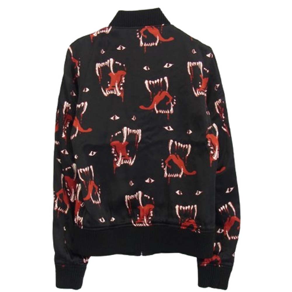 WACKO MARIA ワコマリア 13SS 13SS-SKA-05 PANTHER REVERSIBLE SKA JKT リバーシブルスカジャン ブラック系 S【中古】