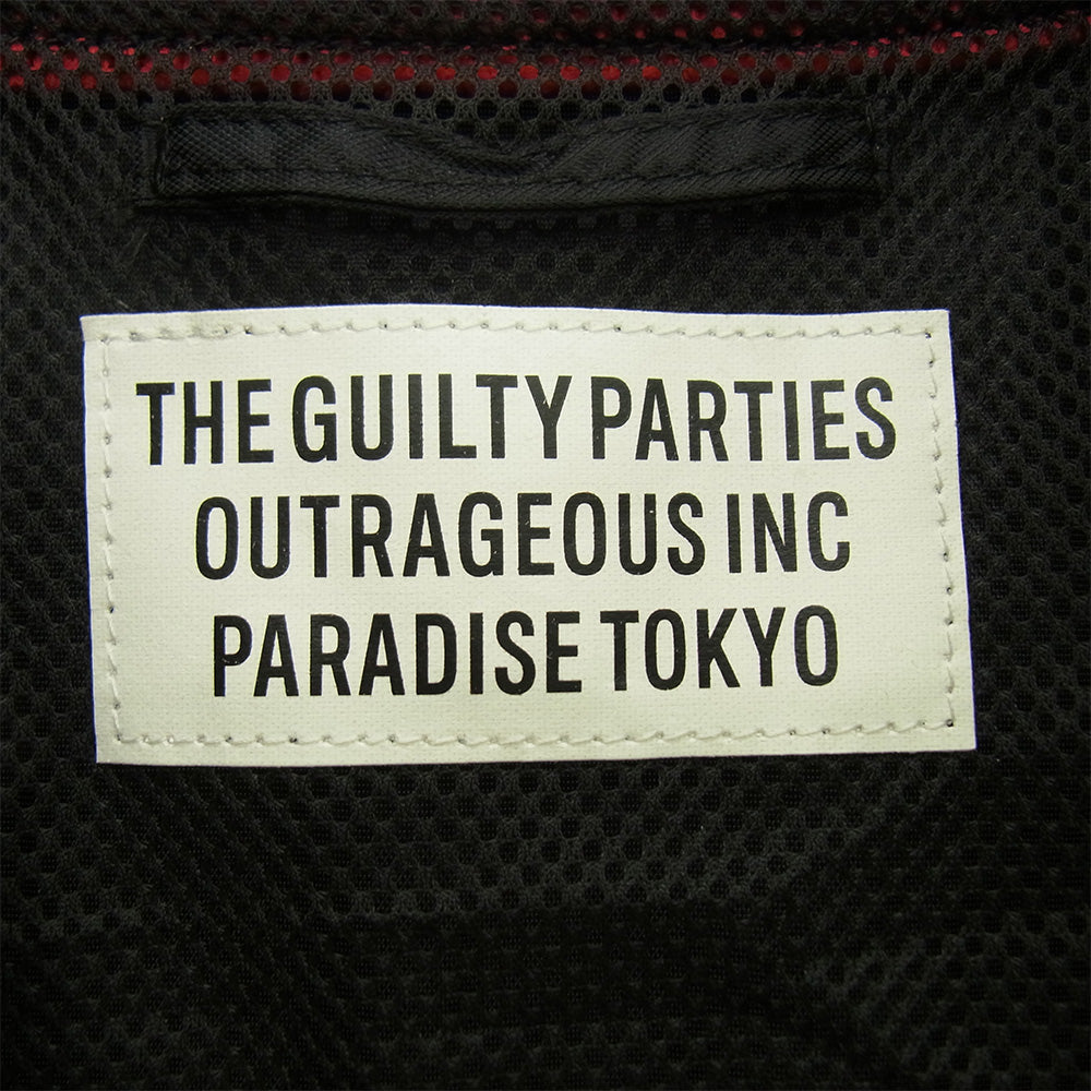 WACKO MARIA ワコマリア 18SS SKA-BOO-DA-BA ナイロンブルゾン ブラック系 S【極上美品】【中古】