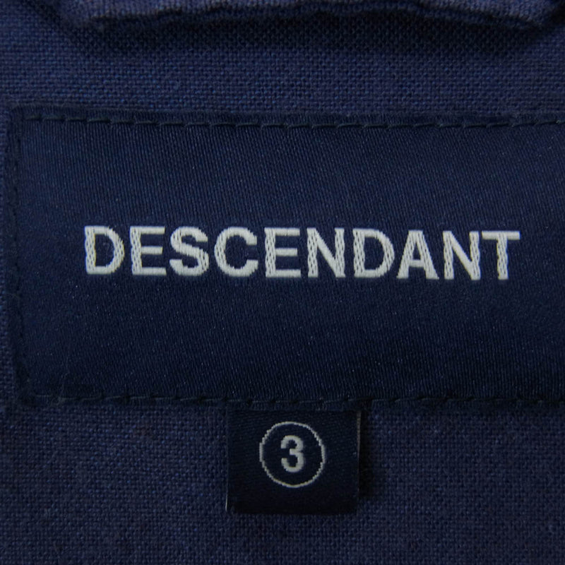 DESCENDANT ディセンダント 21SS SALOON PULLOVER LS SHIRT プル