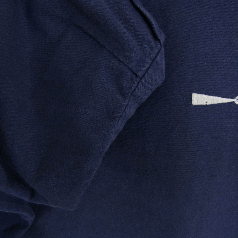 DESCENDANT ディセンダント 21SS SALOON PULLOVER LS SHIRT プルオーバー スキッパー シャツ ネイビー系 3【中古】
