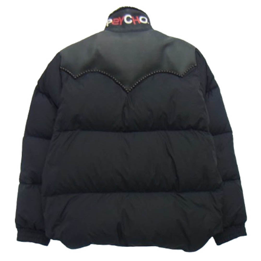 HYSTERIC GLAMOUR ヒステリックグラマー 02213AB05 ×ROCKY MOUNTAIN FEATHERBED CHRISTY JACKET ロッキーマウンテン スタッズ ジャケット ブラック系 44【中古】