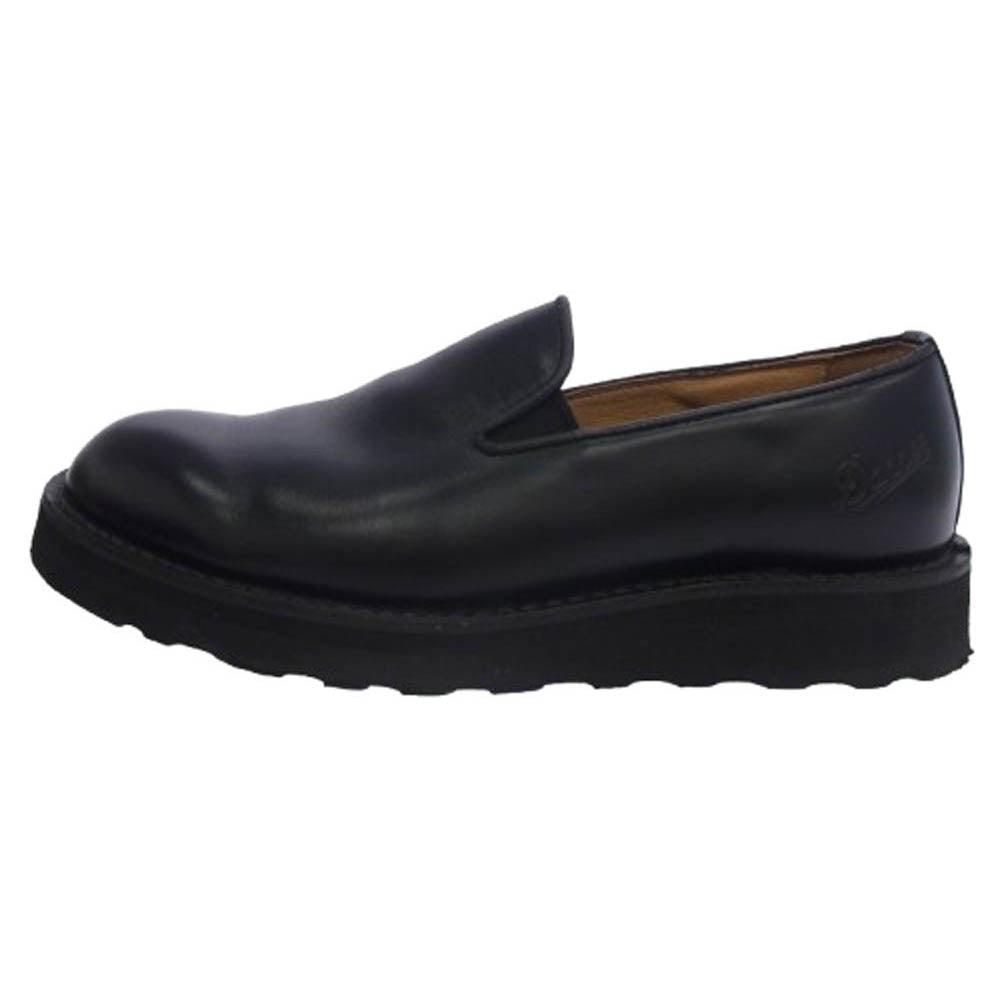 Danner ダナー D-910111 ARLINGTON SLIP アーリントンスリップ レザー シューズ ブラック系 24.5cm【中古】