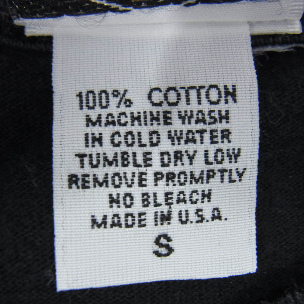 CHROME HEARTS クロムハーツ（原本無） OLD オールド Maxfield マックスフィールド ダガープリント ポケット 半袖 Tシャツ ブラック系 S【中古】