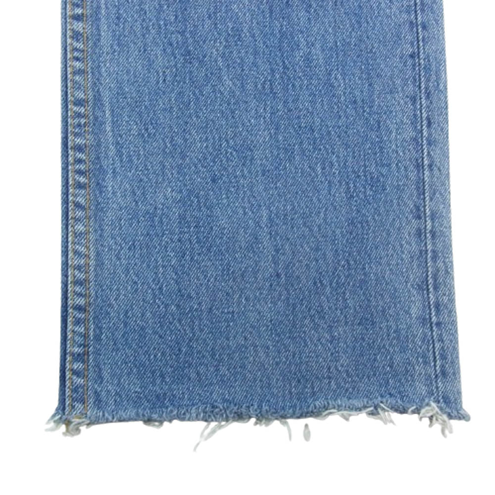 Levi's リーバイス 501 USA製 スモールe ボタン裏520刻印 カットオフ デニムパンツ ジーンズ インディゴブルー系 W30L34【中古】