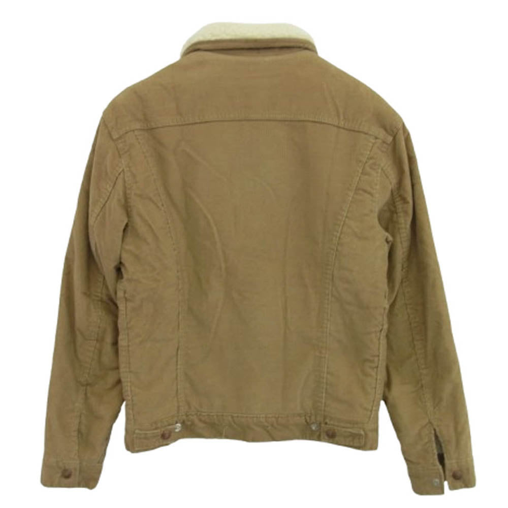 Levi's リーバイス 70605-1523 白タブ コーデュロイ ボア ジャケット ベージュ系 36【中古】
