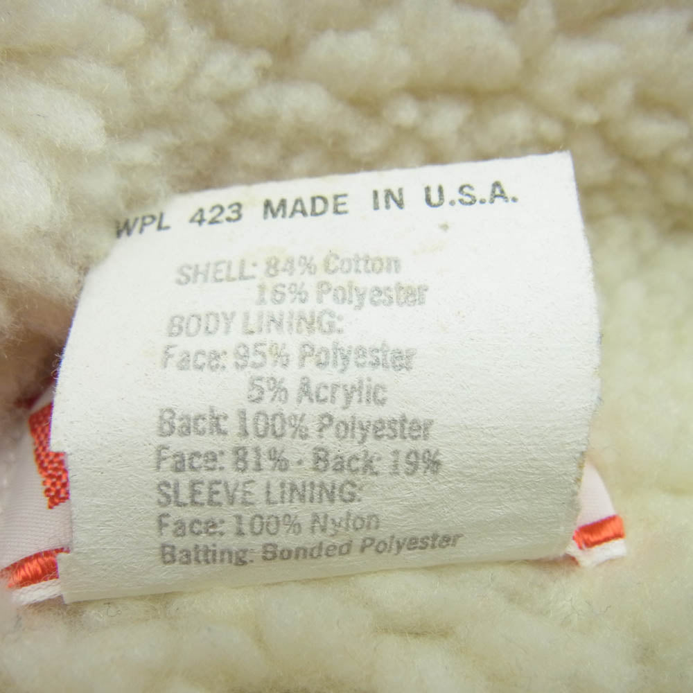 Levi's リーバイス 70605-1523 白タブ コーデュロイ ボア ジャケット ベージュ系 36【中古】