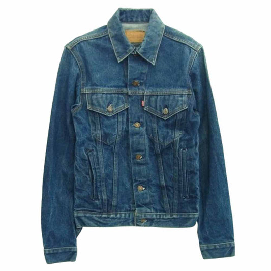 Levi's リーバイス 71506-0217 スモールe デニム トラッカージャケット Gジャン インディゴブルー系 34Ｌ【中古】