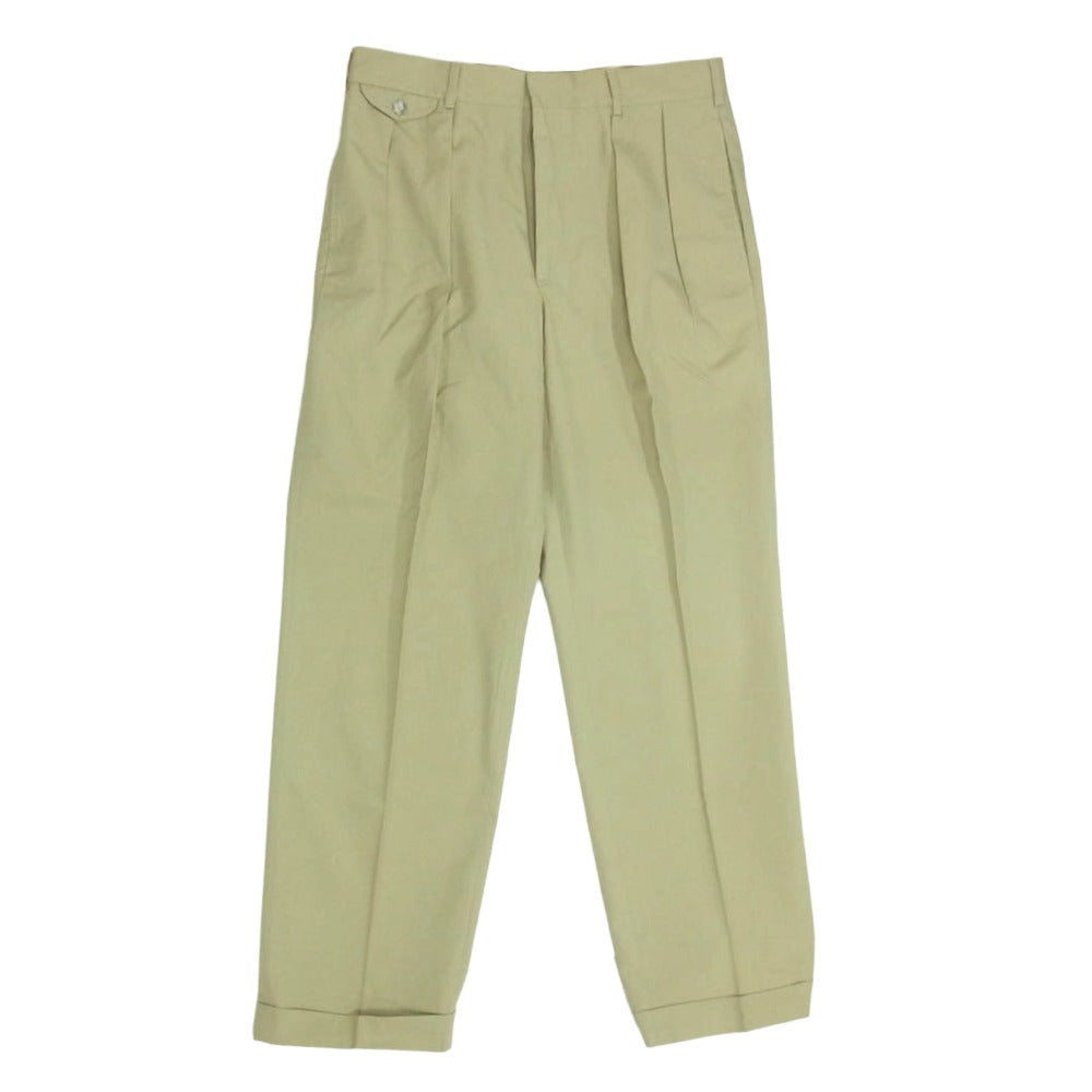 Brooks Brothers ブルックスブラザーズ USA製 2プリーツ チノ パンツ ベージュ系 表記無し【中古】