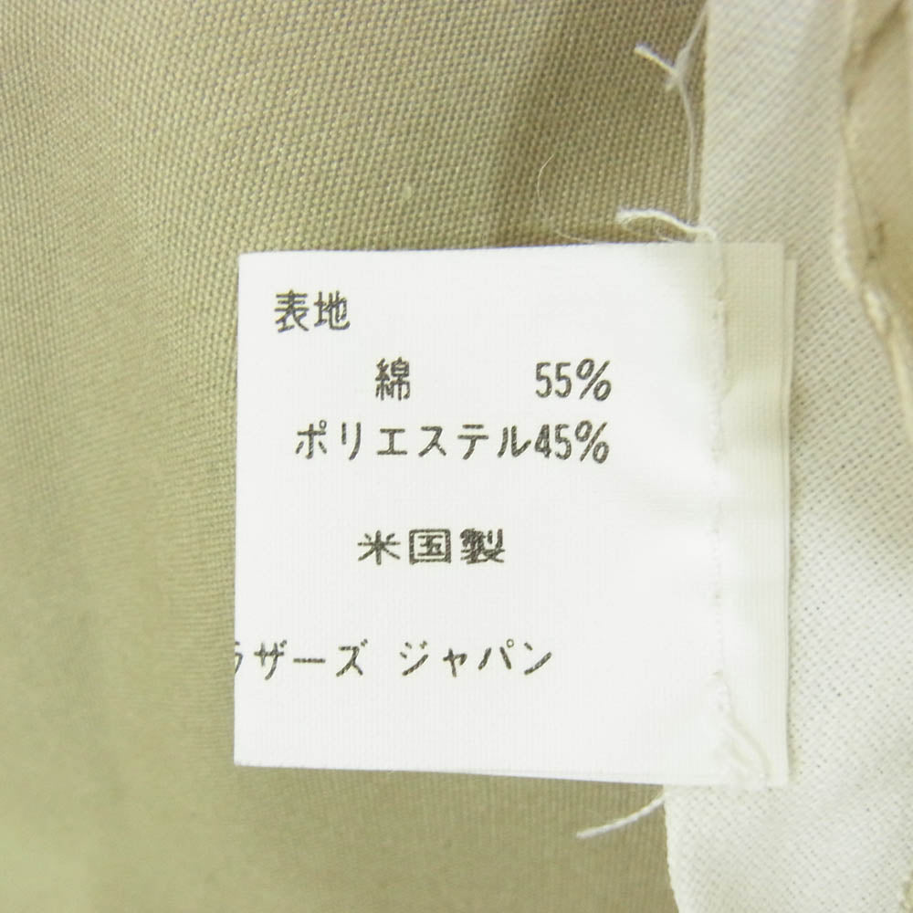 Brooks Brothers ブルックスブラザーズ USA製 2プリーツ チノ パンツ ベージュ系 表記無し【中古】