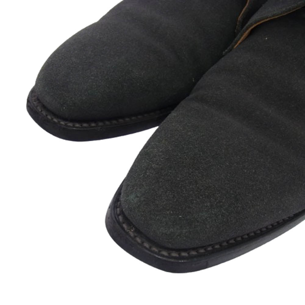 REGAL リーガル ダイナイトソール スウェード チャッカブーツ ブラック系 25.5cm【中古】