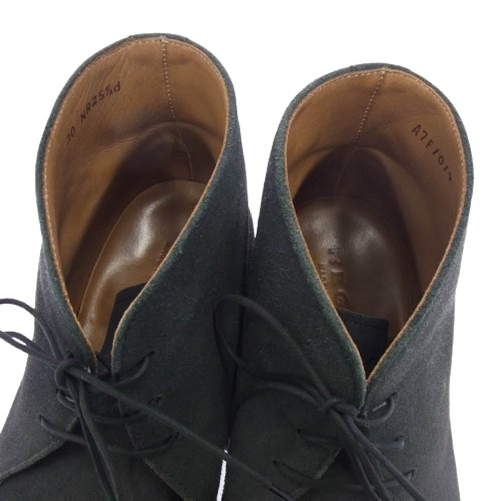 REGAL リーガル ダイナイトソール スウェード チャッカブーツ ブラック系 25.5cm【中古】