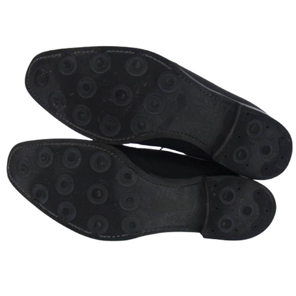 REGAL リーガル ダイナイトソール スウェード チャッカブーツ ブラック系 25.5cm【中古】