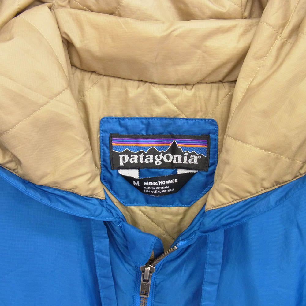 patagonia パタゴニア 12AW 28515 12年製 Stoss Hoody プリマロフト 中綿 フーディー ジャケット ブルー系 M【中古】