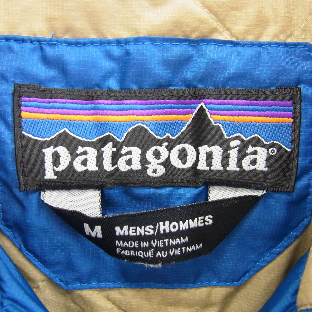 patagonia パタゴニア 12AW 28515 12年製 Stoss Hoody プリマロフト 中綿 フーディー ジャケット ブルー系 M【中古】