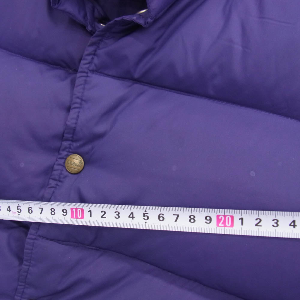 L.L.Bean エルエルビーン VINTAGE ヴィンテージ 90s ダウン ベスト パープル系 パープル系 M【中古】
