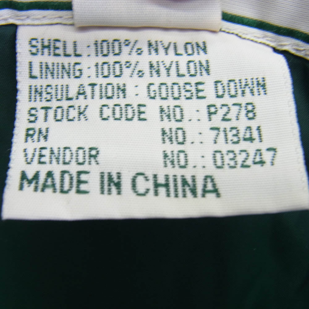 L.L.Bean エルエルビーン VINTAGE ヴィンテージ 90s ダウン ジャケット モスグリーン系 M【中古】