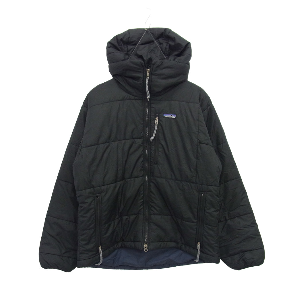 patagonia パタゴニア 01AW 84098 01年製 BLACK × NAVY DAS PARKA ダス パーカー 中綿 ジャケット スタッフサック付属 ブラック系 S【中古】