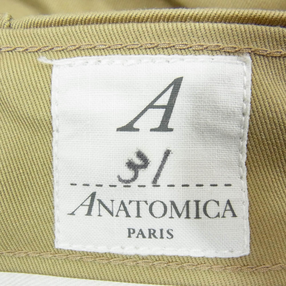 ANATOMICA アナトミカ 530-000-04 CHINO2 チノパン チノトラウザーズ ベージュ系 31【中古】