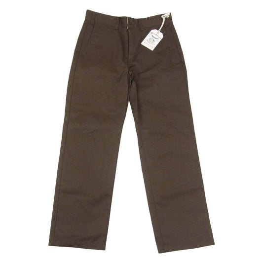 CALEE キャリー 22SS CL-22SS089 ワークパンツ チノトラウザー チノパン ブラウン系 M【極上美品】【中古】