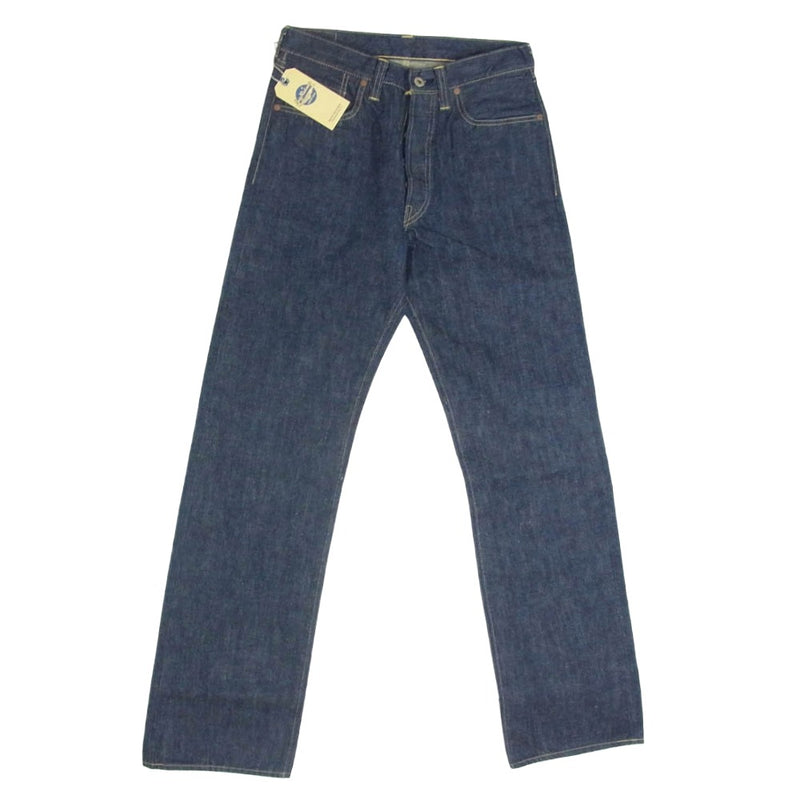 Buzz Rickson's バズリクソンズ BR43041 Lot.041 WORLD WAR II WAIST OVERALLS デニムパンツ インディゴブルー系 31【極上美品】【中古】