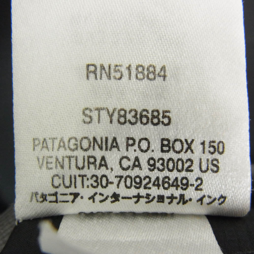 patagonia パタゴニア 83685 Cloud Ridge Jacket クラウド リッジ ジャケット ナイロンジャケット ブラック系 M【中古】