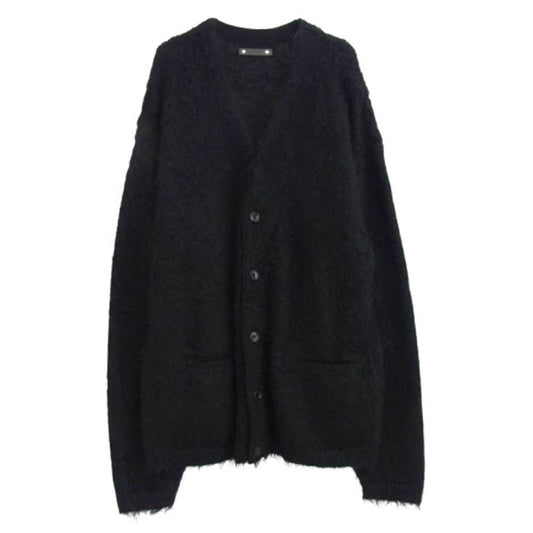 MINEDENIM マインデニム 2311-6001-99-032 Shaggy Mohair Knit Cardigan モヘア ニット カーディガン ブラック系 3【中古】