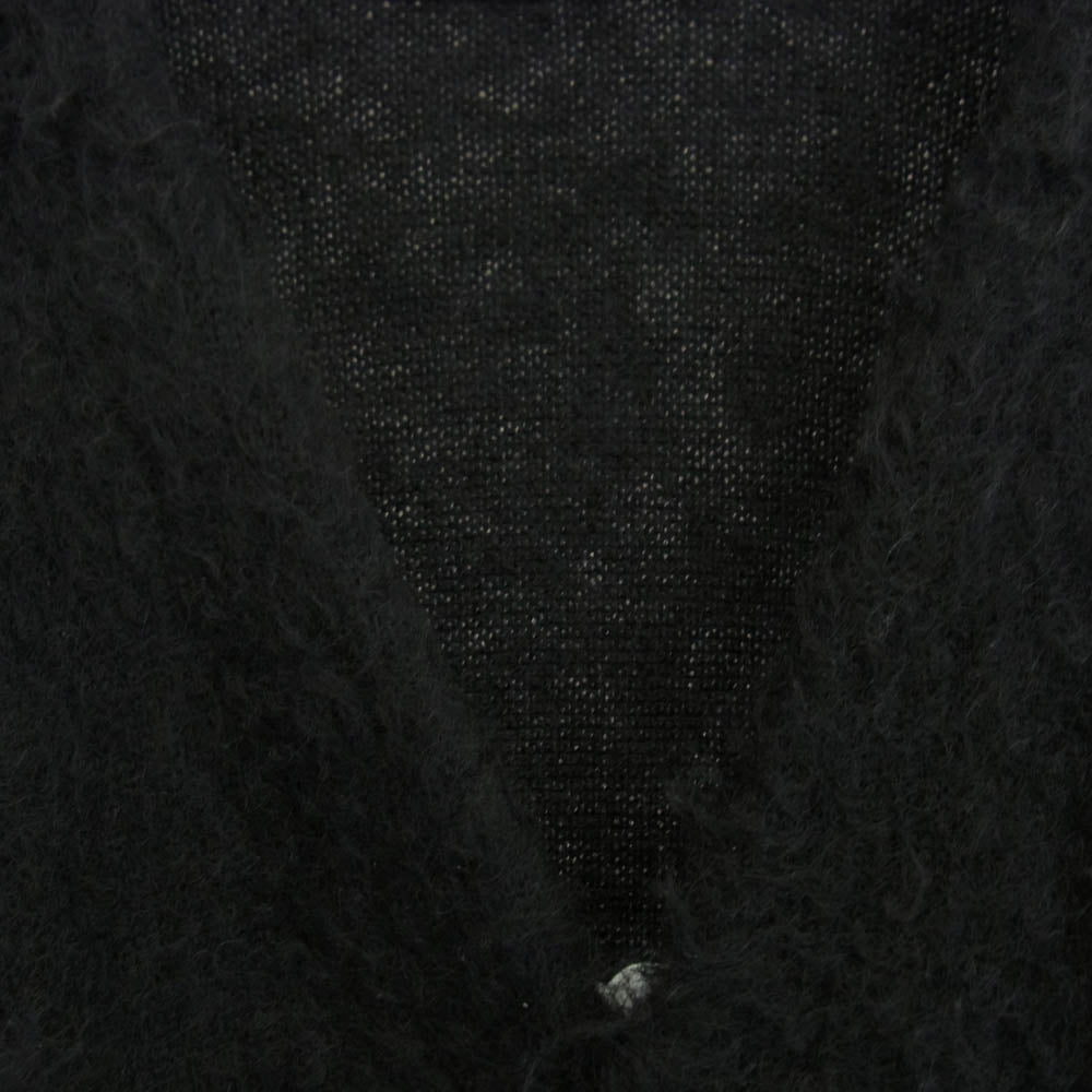 MINEDENIM マインデニム 2311-6001-99-032 Shaggy Mohair Knit Cardigan モヘア ニット カーディガン ブラック系 3【中古】