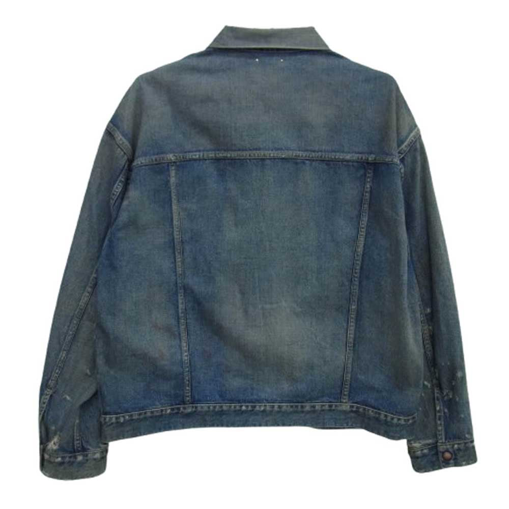 MINEDENIM マインデニム 24SS 2409-8005-86-032 E.BF-ZP GJKT USS ヴィンテージ加工 Gジャン デニム ジャケット インディゴブルー系 3【中古】