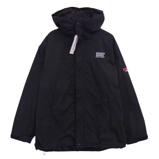 WACKO MARIA ワコマリア 22SS-WMO-NA01 × NANGA ナンガ NANGA MOUNTAIN PARKA マウンテン パーカー ジャケット ブラック系 M【美品】【中古】