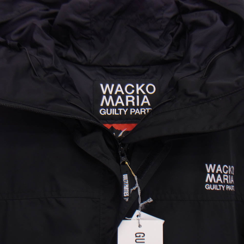 WACKO MARIA ワコマリア 22SS-WMO-NA01 × NANGA ナンガ NANGA MOUNTAIN PARKA マウンテン パーカー ジャケット ブラック系 M【美品】【中古】
