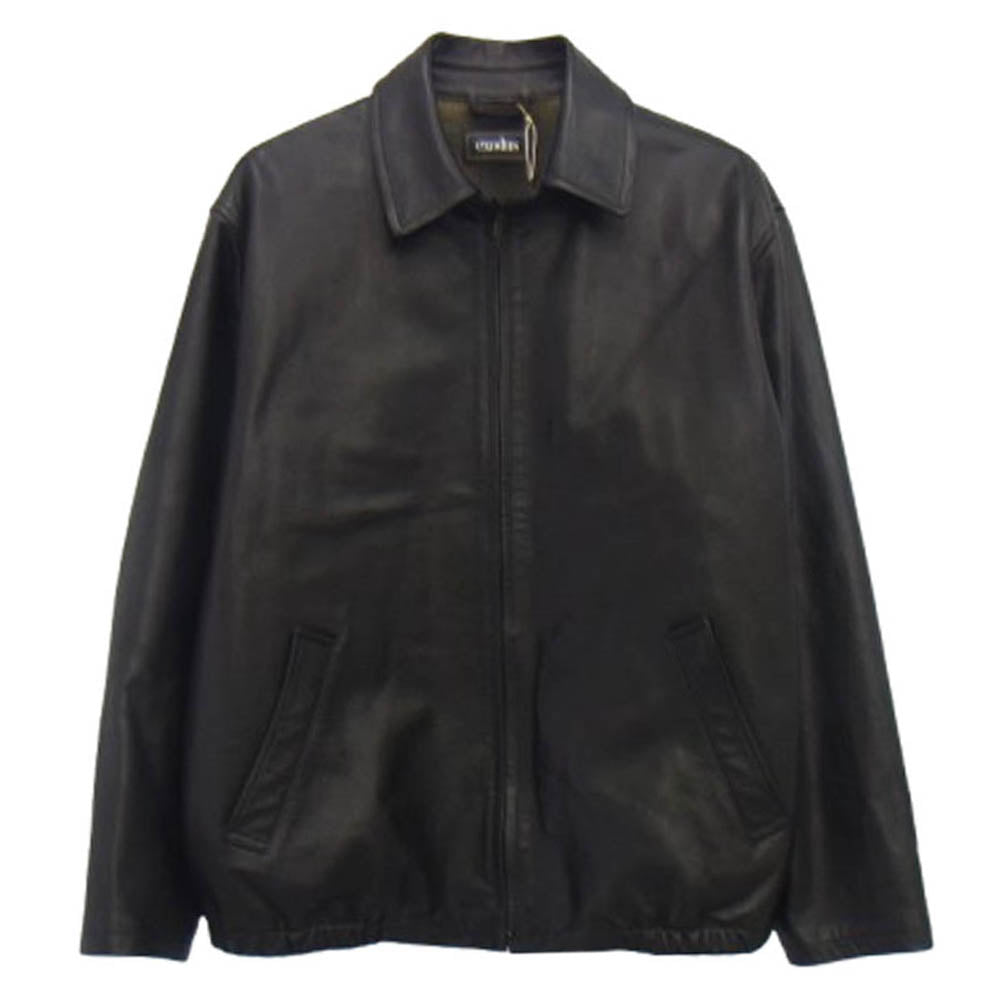 エクソダス 23FW-JKT-01 leather sports jacket レザー スポーツ ジャケット ブラック系 L【極上美品】【中古】