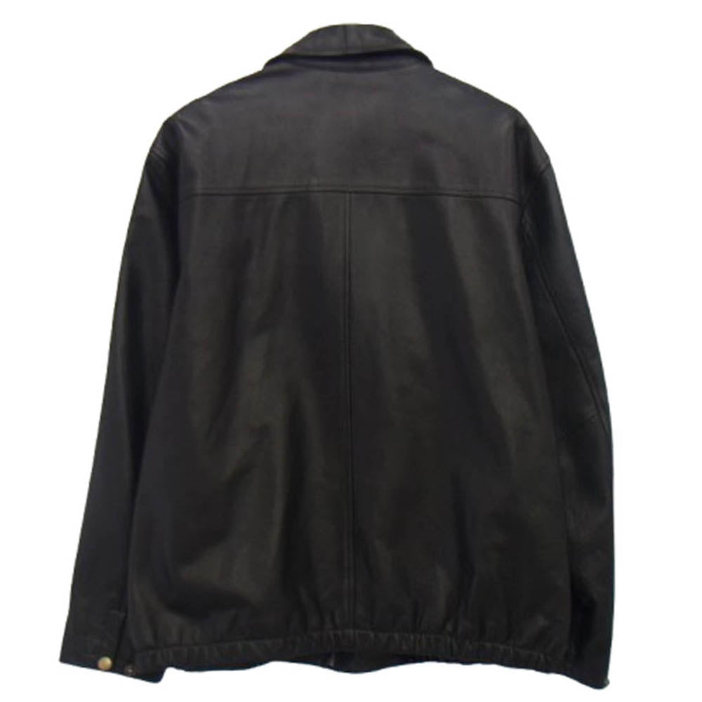 エクソダス 23FW-JKT-01 leather sports jacket レザー スポーツ ジャケット ブラック系 L【極上美品】【中古】